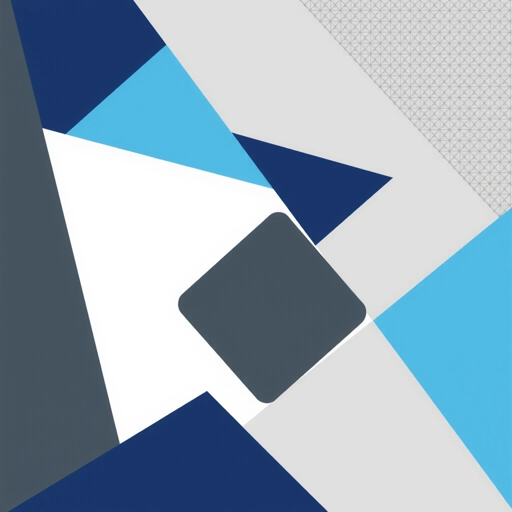 Abstract geometric background for marketing strategy